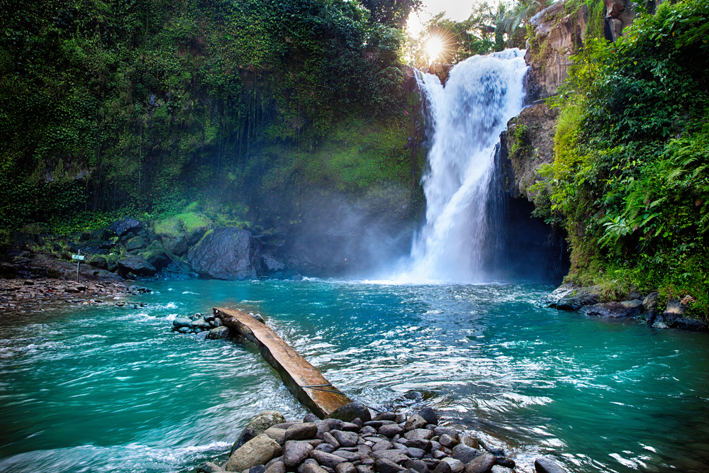 Black Expats in Bali- Waterfall