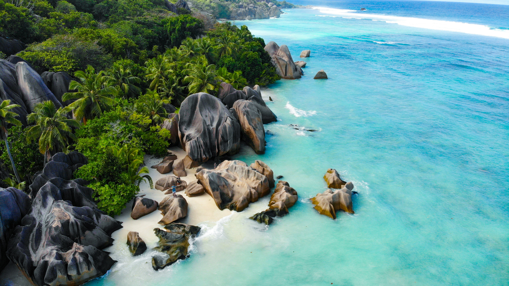 Black Travel to Anse Source d'Argent Seychelles