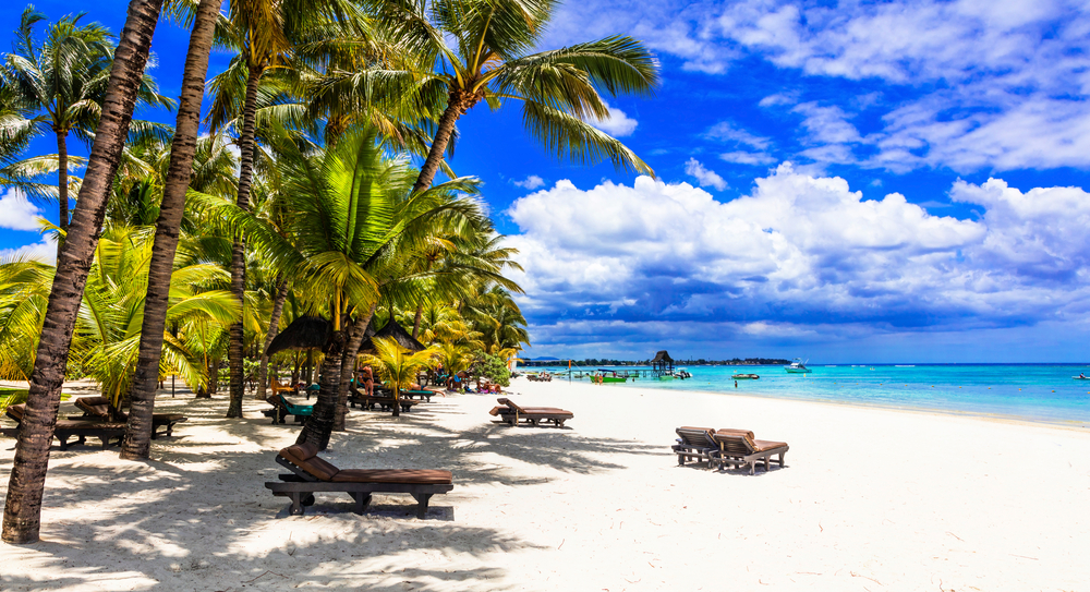 Black travel Tamarin Beach Mauritius