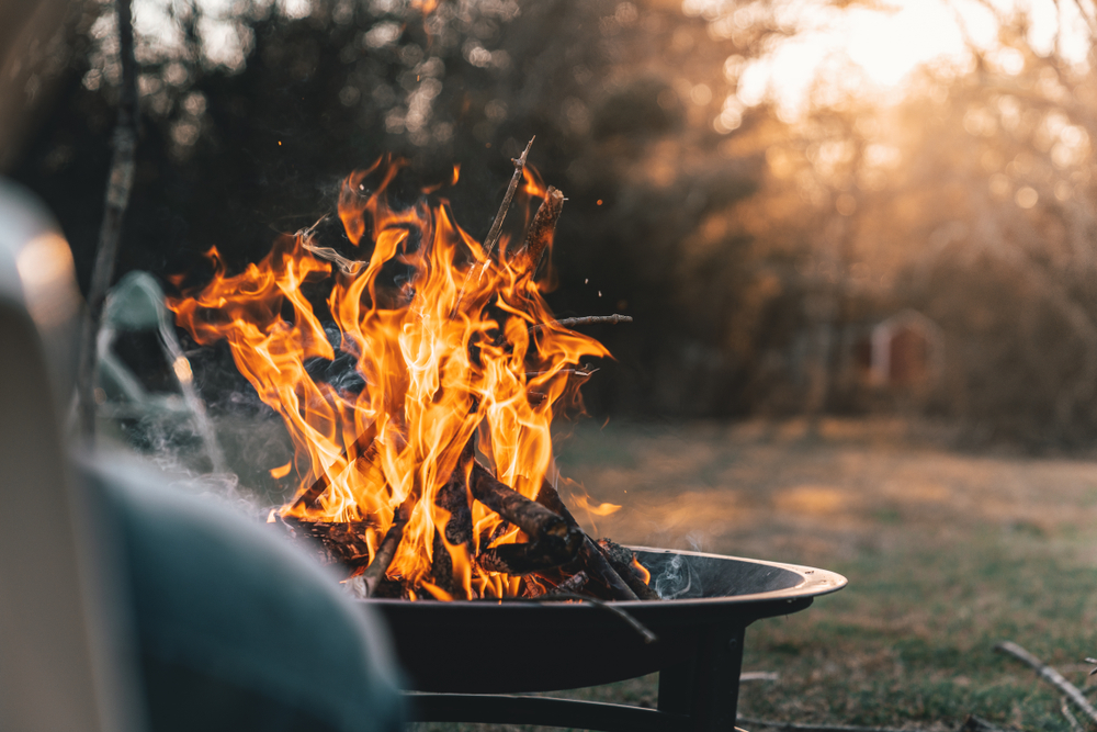 Fall Bucket List for Seniors - Bonfire