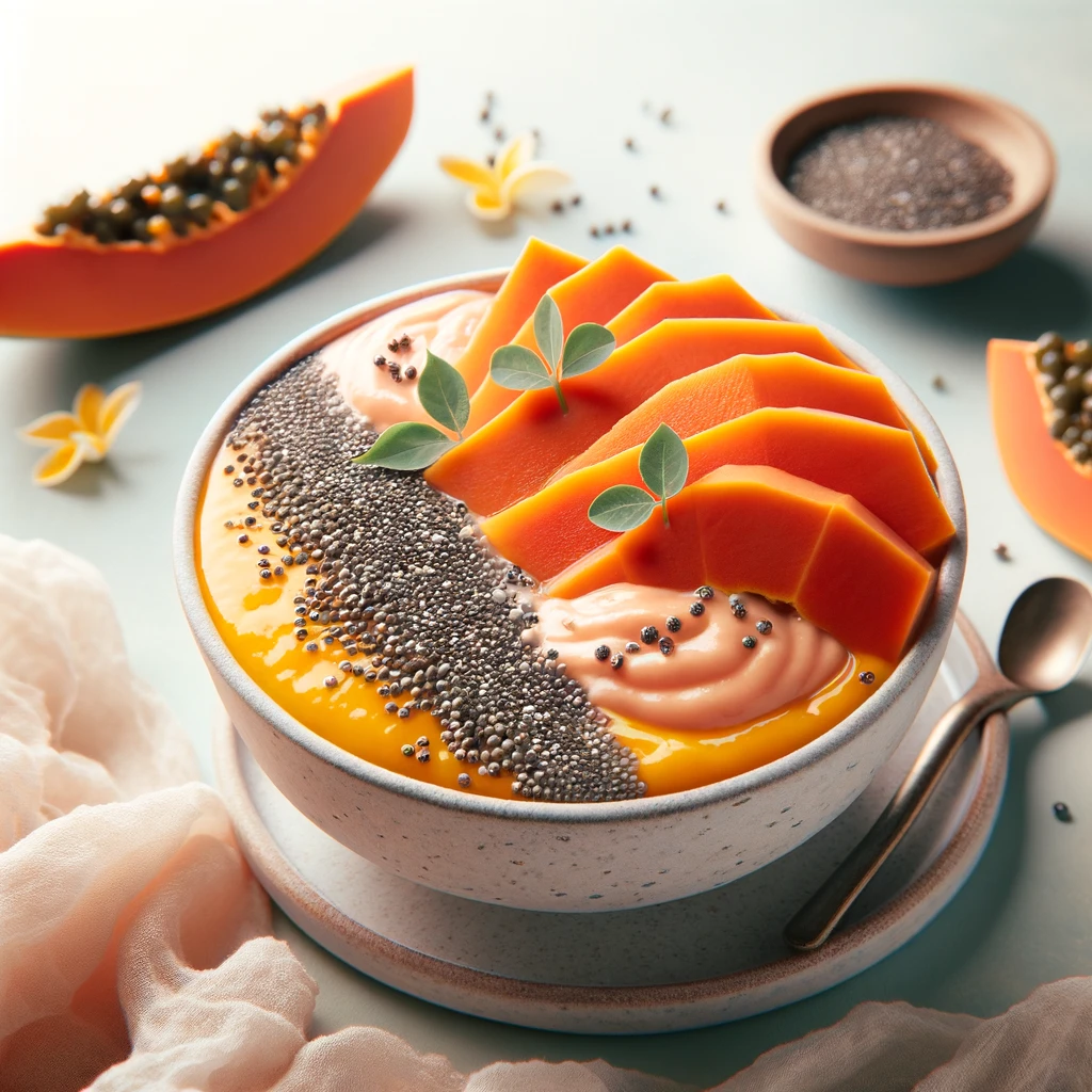 Papaya Chia Pudding: A Digestive Health Booster