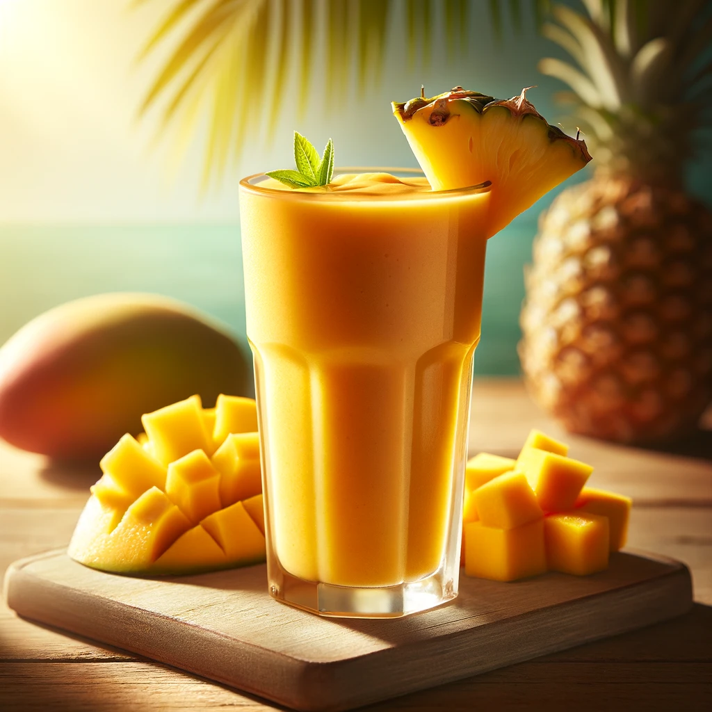 Pineapple Mango Smoothie: A Refreshing and Nutritious Beverage