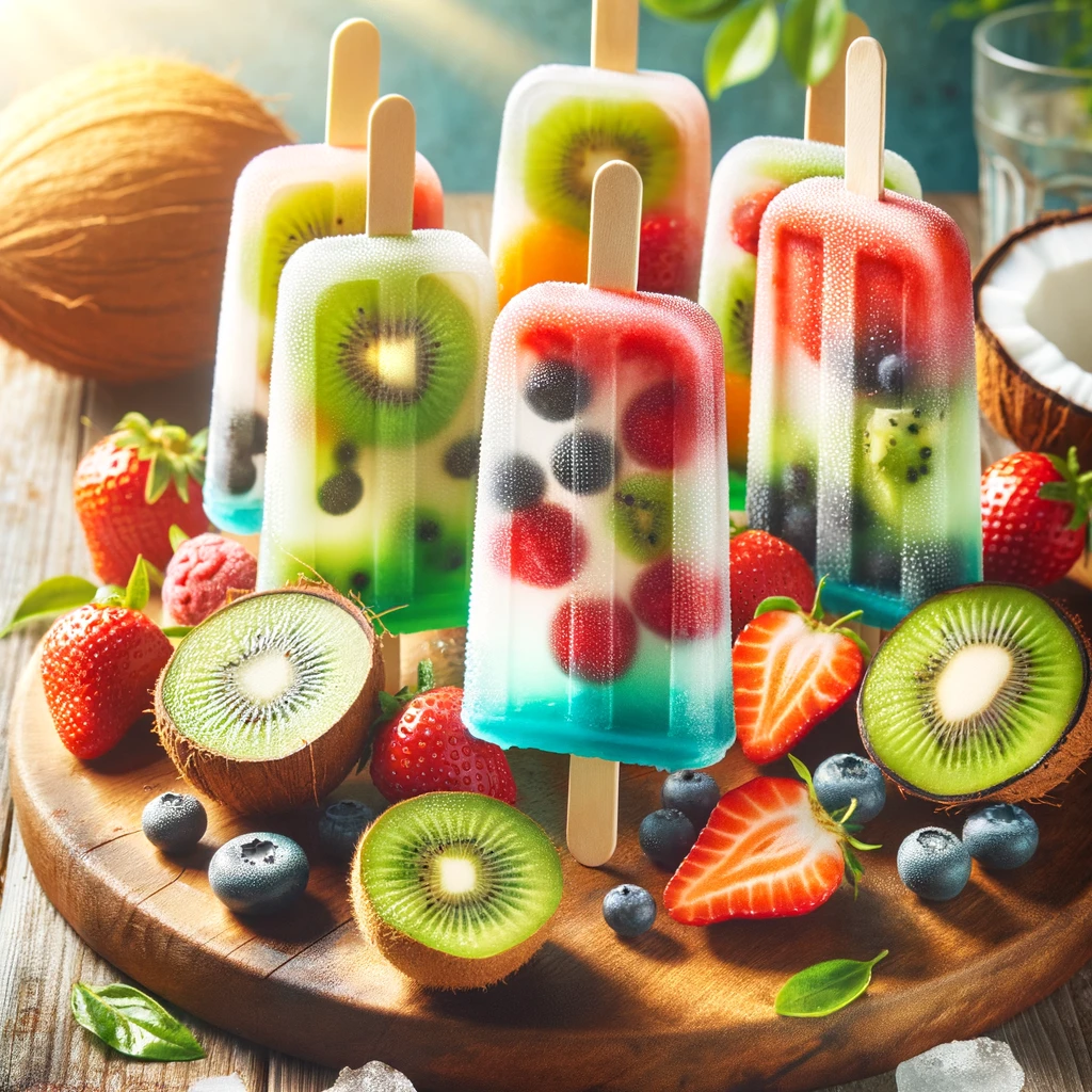 Coconut Water Fruit Pops: Hydrating and Delicious Summer Treats